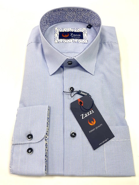mens zazzi blue shirt