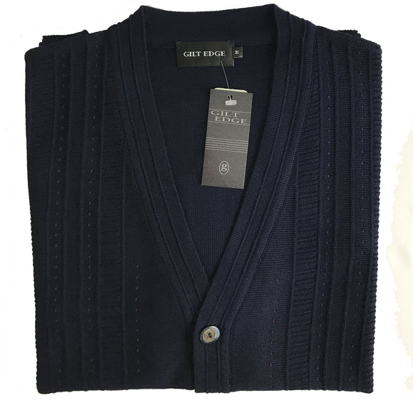 phillips menswear mens navy cardigan