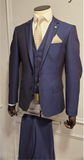 6th Sense Frozen Navy Suit