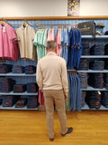 Men's 1/4 Zip Sand Sweater