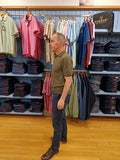 Tom Penn Knitted Khaki Polo