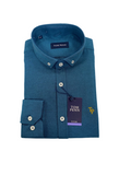 Tom Penn Men's Turquoise Green  Long Sleeve Shirt 330