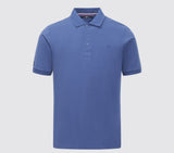 Phillips Menswear Rivet And Denim Steel Polo Shirt