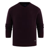 men's v neck jumper