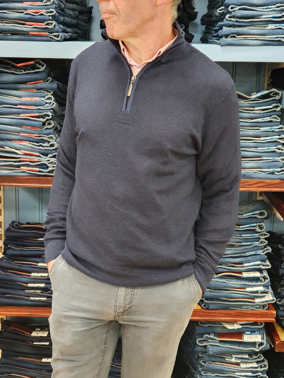 6th Sense navy sweater