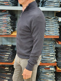 Navy 1/4 zip sweater 