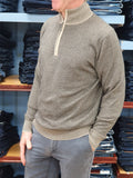 6th sense autumn sweater collection 1/4 zip