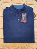 andre  ink 1/4 zip men's sweater