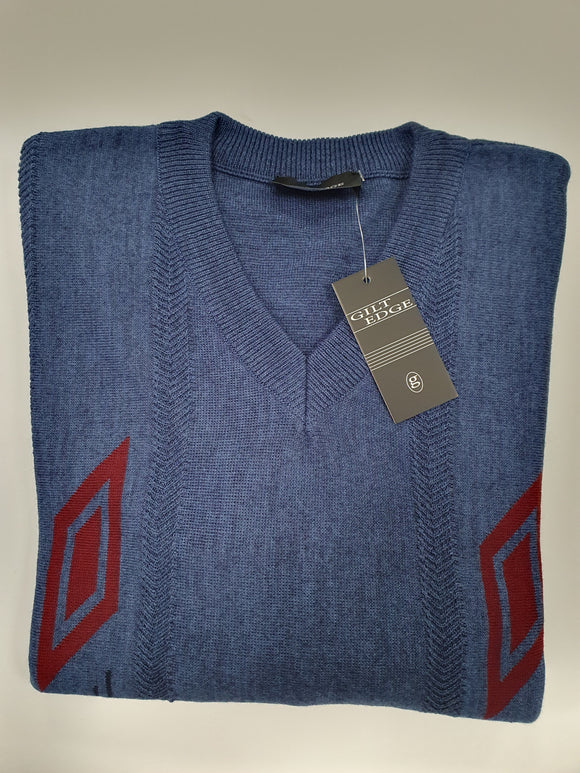 Gilt Edge Denim Jumper