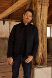 Donder Suede look Jacket Blue Night