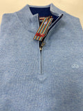 Andre Half Zip Men's Sweater Tory Blue