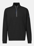 Men's Lerros 1/4 Zip Black Sweater