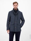 Lerros Men's Navy Wool Coat 2697050 col 09