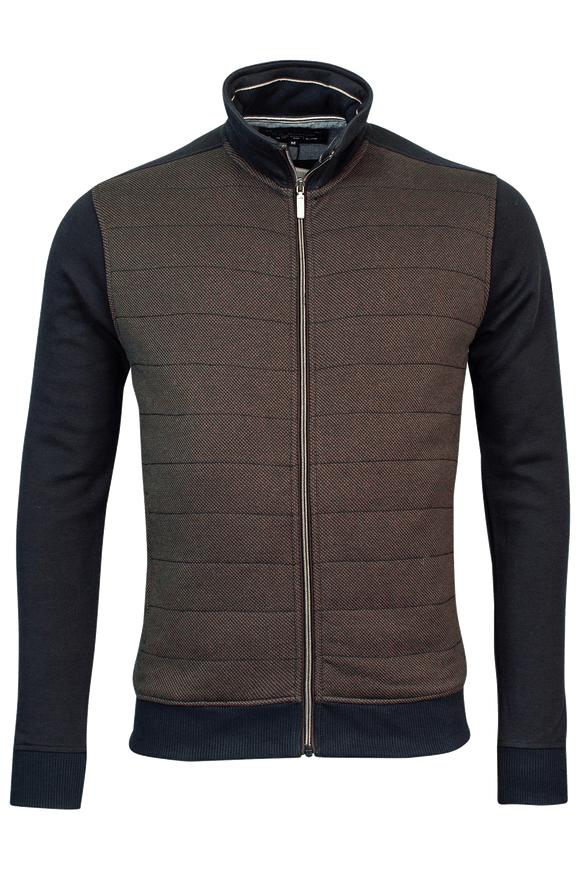 phillips menswear mens zipped cardigan