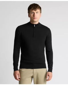 Remus Black 1/2 Zip Sweater