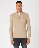 remus men's jumper sand