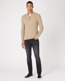 half zip men's remus sweater