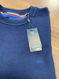 Andre Men's Crew Neck Sweater Hook Navy