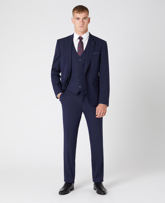 phillips menswear navy suit