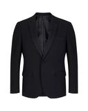 Remus Uomo Mens Tuxedo- Black 2 Piece Suit Paco
