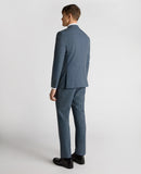 Blue Check 3 Piece Suit 