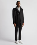 Remus Men's Black Overcoat