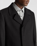 Lochlan Black Overcoat