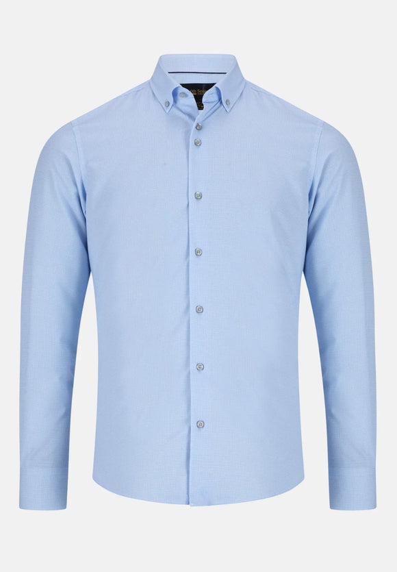 6th sense men's blue shirt