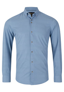 6th Sense performance Shirt Blue