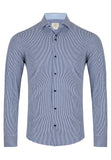 Men's Navy Strip Shirt