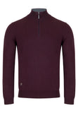 men's 1/4 zip port jumper
