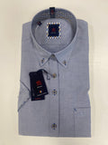 Andre Men's Short Sleeve Shirt Shannon Navy