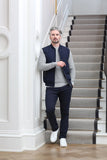 kenrow mans gilet navy