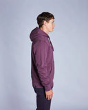 Diesel Men's Austin Damson Plum Hoodie