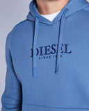Phillips Menswear Diesel Austin Agnes Blue Hoodie