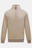 mans taupe sweater