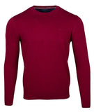 mens red knit