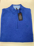 Andre Half Zip Men's Sweater Tory Cobalt