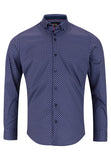 6th Sense Men's Long Sleeve Shirt BD Print Colour 45