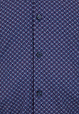 6th Sense Men's Long Sleeve Shirt BD Print Colour 45