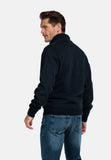 Men's Full Zip Baileys Cardigan Navy