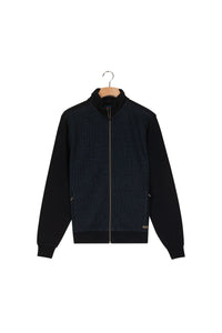 Bailey's Men's Full Zip Navy Cardigan