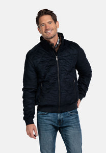Baileys Navy Bomber Style Jacket