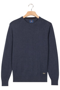 Baileys Blue Round Neck Jumpers