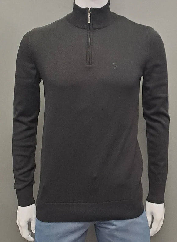 Tom Penn 1/4 Zip Sweater