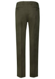 green mens slacks