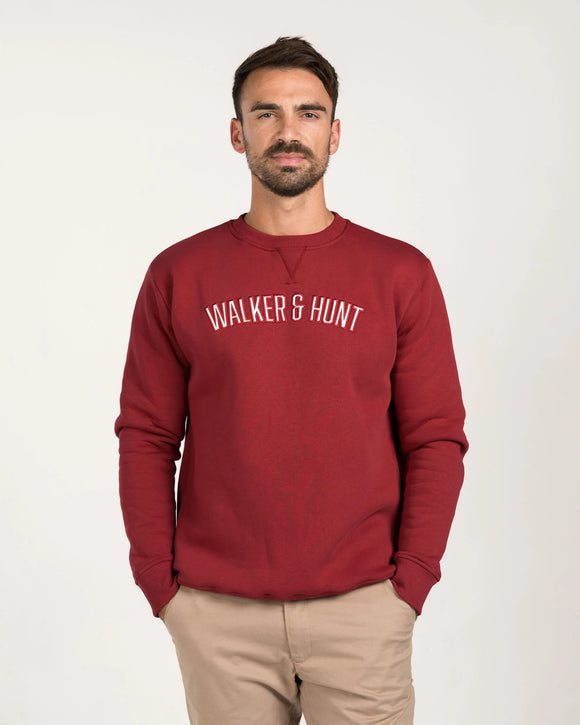 mens red sweater