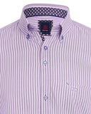 Andre Men's Shirt Cahill Col Purple
