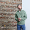 damon basil half zip