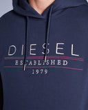 Phillips Menswear Don Hoodie Salute Navy